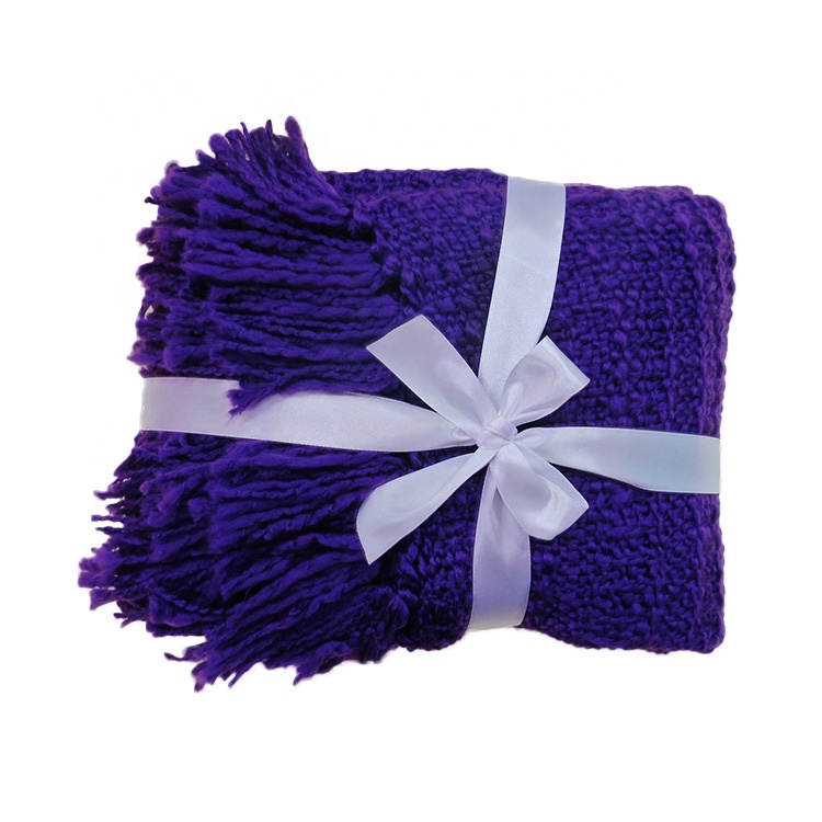 Knitted Blanket KB-10020