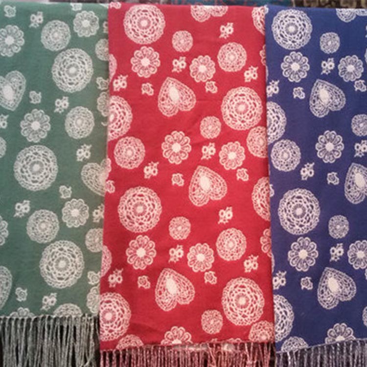 Acrylic Jacquard Scarf AJ-10002