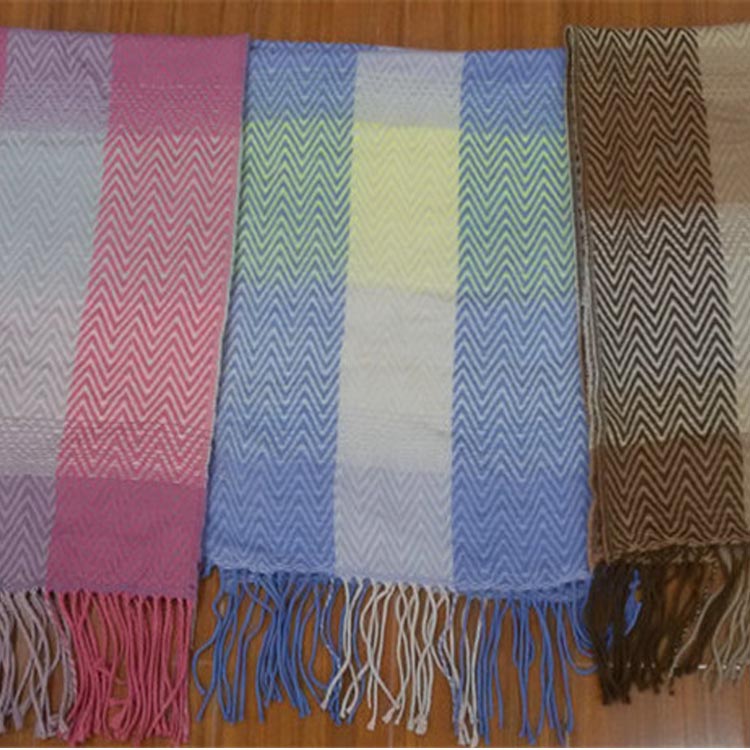 Acrylic Jacquard Scarf AJ-10004