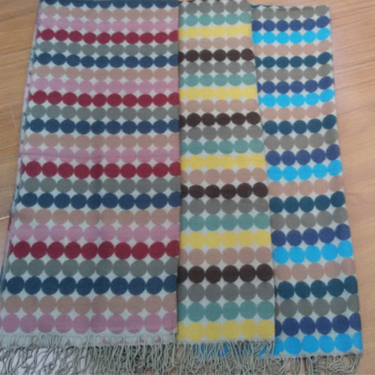 Acrylic Jacquard Scarf AJ-10009