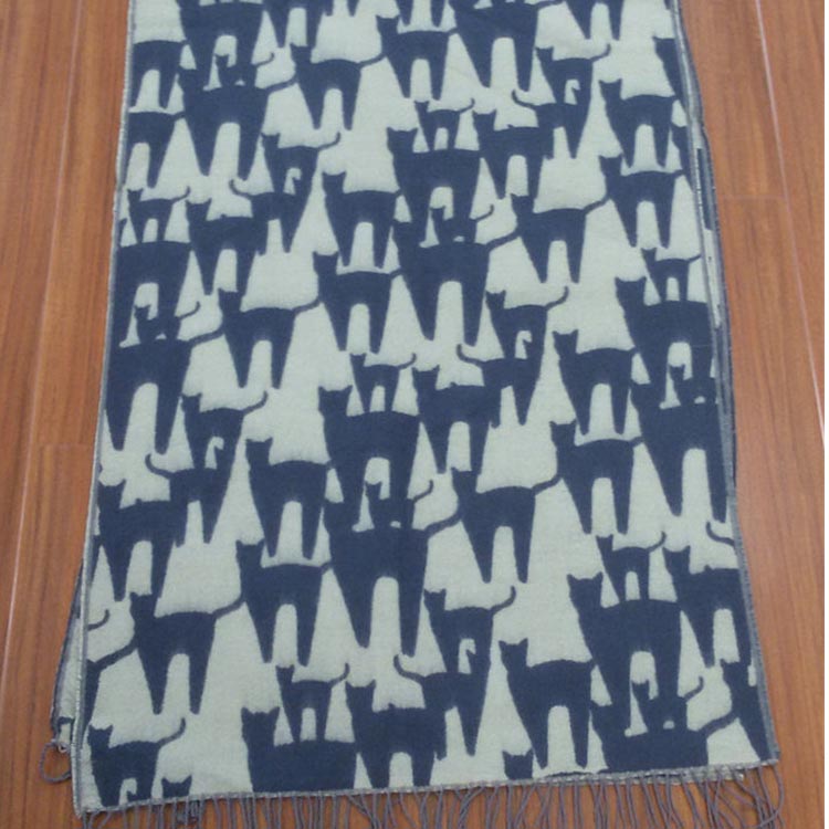 Acrylic Jacquard Scarf AJ-10017